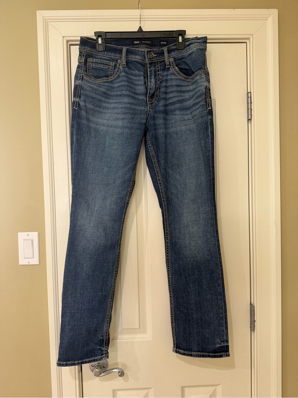 BKE Men's Jake Straight Jeans
